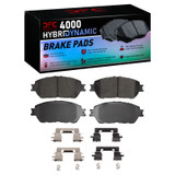 DFC 02-06 Lexus ES330 Front 4000 HybriDynamic Brake Pads and Hardware Kit
