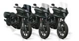 National Cycle 22+ Harley-Davidson LowRider ST V-Stream Quantum Plus Mid Windshield- LT. Tint