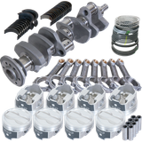 Eagle Chevy LT1 350 1Pc 3.750in Crank 5.700in I-Beam Rods -18cc 4.000in Pistons Rotating Assembly