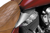 Kuryakyn Saddle Shields Heat Deflectors 14-Up Indian Models(excluding Scout) Smoke