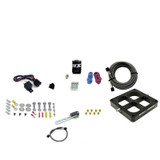 Nitrous Express Dry Single Entry Billet Crossbar Plate System 100-500hp (4500 Flange)- w/o Bottle