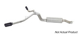 Gibson 19-23 Chevrolet Silverado/GMC Sierra 1500 4.3L-5.3L Crew Cab Black Elite Cat-Back Exhaust
