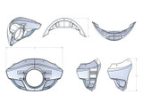 Burly Brand Touring Sport Fairing Tall