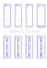 King Engine Bearings Mercedes Benz M 272.911 / M 272.920 Crankshaft Main Bearing Set
