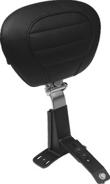 Mustang 97-07 Harley Electra Glide, Rd Glide Super Touring Deluxe Driver Backrest - Black