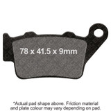 EBC 08-15 Aprilia Dorsoduro 750 ABS Rear Left/Right FA-SFA-TT-X Brake Pads