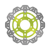 EBC 13-17 Kawasaki ZX-6R ZX 636 E Front Left/Right Vee Floating Green Rotor