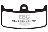 EBC 02-07 Buell Firebolt XB9R Front Left Sintered HH/R Brake Pads