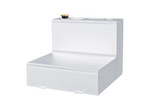 Dee Zee Universal Tanks - L-Shape White Steel (55 Gal)