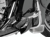 Kuryakyn Tour-Tech Cruise 6in Mount Arm  With ISO Wing Pegs 1-1/4in Clamp Chrome
