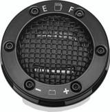Kuryakyn Mesh LED Fuel & Battery Gauge Black