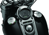 Kuryakyn Zombie Fuel & Battery Gauge Chrome