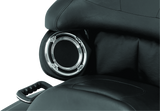 Kuryakyn Rear Speaker Accents For Harley-Davidson Chrome