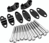 BikeMaster Aluminum Handlebar Riser 1in - Black