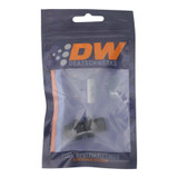 DeatschWerks 6AN ORB Male to 6AN ORB Male Swivel Adapter - Anodized Matte Black