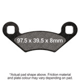 EBC 94-95 Polaris 300 2x4 / 4x4 Front Left/Right FA-SFA-X Brake Pads