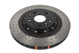 DBA 2020+ Chevrolet Corvette C8 Z51 Front 2-Piece Cross Drilled 5000 Series Rotor
