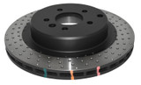 DBA 03-04 Mercedes-Benz CLK55 AMG W203 (w/AMG Brakes) Front 4000 Series Cross Drilled Rotor