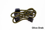 Fishbone Offroad Paracord Zipper Pulls 5 Pcs Olive Drab