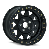 Dirty Life 9302 Roadkill Race 17x9/8x165.1 BP/-14mm Offset/130.8mm Hub Matte Black Wheel - Beadlock