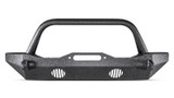 Body Armor 4x4 07-18 Jeep Wrangler JK Front Bumper Mid Stubby
