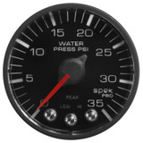 Autometer Spek-Pro 52.4mm 0-35 PSI Digital Stepper Motor Water Pressure Gauge