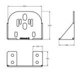 Ridetech Bolt-on Upper AirSpring Bracket