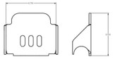 Ridetech Big Bridge Lower Airspring Mount