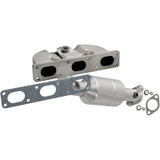 MagnaFlow Direct Fit Catalytic Converter BMW 5 04-05 Rear Mani