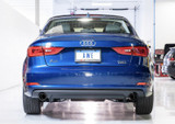 AWE Tuning Audi 8V A3 Touring Edition Exhaust - Dual Outlet Chrome Silver 90 mm Tips