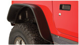 Bushwacker 97-06 Jeep TJ Flat Style Flares 2pc - Black