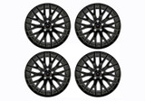 Ford Racing 15-16 Mustang GT 19X9 and 19X9.5 Wheel Set with TPMS Kit - Matte Black