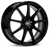 Enkei EDR9 18x7.5 5x100/114.3 45mm offset Black Wheel