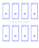 King Engine Bearings Toyota 3SGTE (Size STDX) Performance Rod Bearing Set