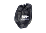 K&N Black Drycharger Round Tapered Air Filter Wrap 5in Top ID / 7.5in Base ID / 8in Height