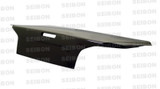 Seibon 99-01 Nissan Skyline R34 OEM Carbon Fiber Trunk Lid