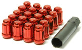 Wheel Mate Muteki Open End Lug Nuts - Purple 12x1.50