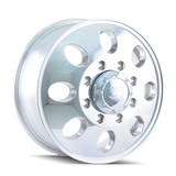 ION Type 167 20x8.25 / 8x200 BP / High Offset / 9.15in BS / 142mm Hub Polished Wheel