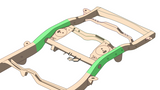 Rust Buster 2003-2014 Toyota 4Runner and FJ Cruiser Over-the-Axle Frame Repair Kit - Left