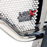 Westin 23-24 F250/350 HDX 1 Piece Grille Guard Polished Stainless Steel