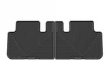 WeatherTech 21-24 Tesla Model S Rear All-Weather Floor Mats - Black