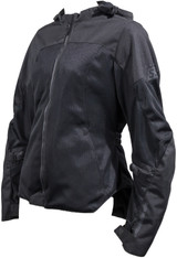 Speed and Strength Starstruck Mesh Jacket Black Womens - Small