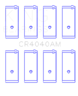 King Engine Bearings Ford Fiesta/Escort Tlb/Gud/J4B 1.0L 1.2L 1.3L (Size +1.0mm) Conrod Bearing Set