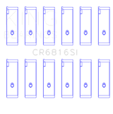King Engine Bearings Suzuki H20A/H25A/H27A (Size +0.75mm) Connecting Rod Bearing Set