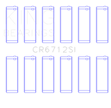 King Engine Bearings Ford V6 Triton/Ohv (Size +0.25mm) Connecting Rod Bearing Set