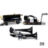 Kleinn 19-23 Ford Ranger Onboard Air System w/ Model 220 Horns