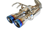 Invidia 22+ Toyota GR Corolla R400 Rolled Titanium Tip Cat-Back