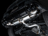 AWE Tuning MK8 Volkswagen Golf R 3in Touring Edition Quad Exhaust - Diamond Black Tips