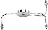 Twin Power Stainless  Junction Block Male AN3 Narrow Glide Custom