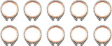 Twin Power 66-84 Shovelhead Big Twin Exhaust Gaskets Replaces 65834-68 Pr